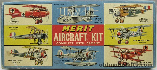Merit 1/48 Bristol Bulldog plastic model kit